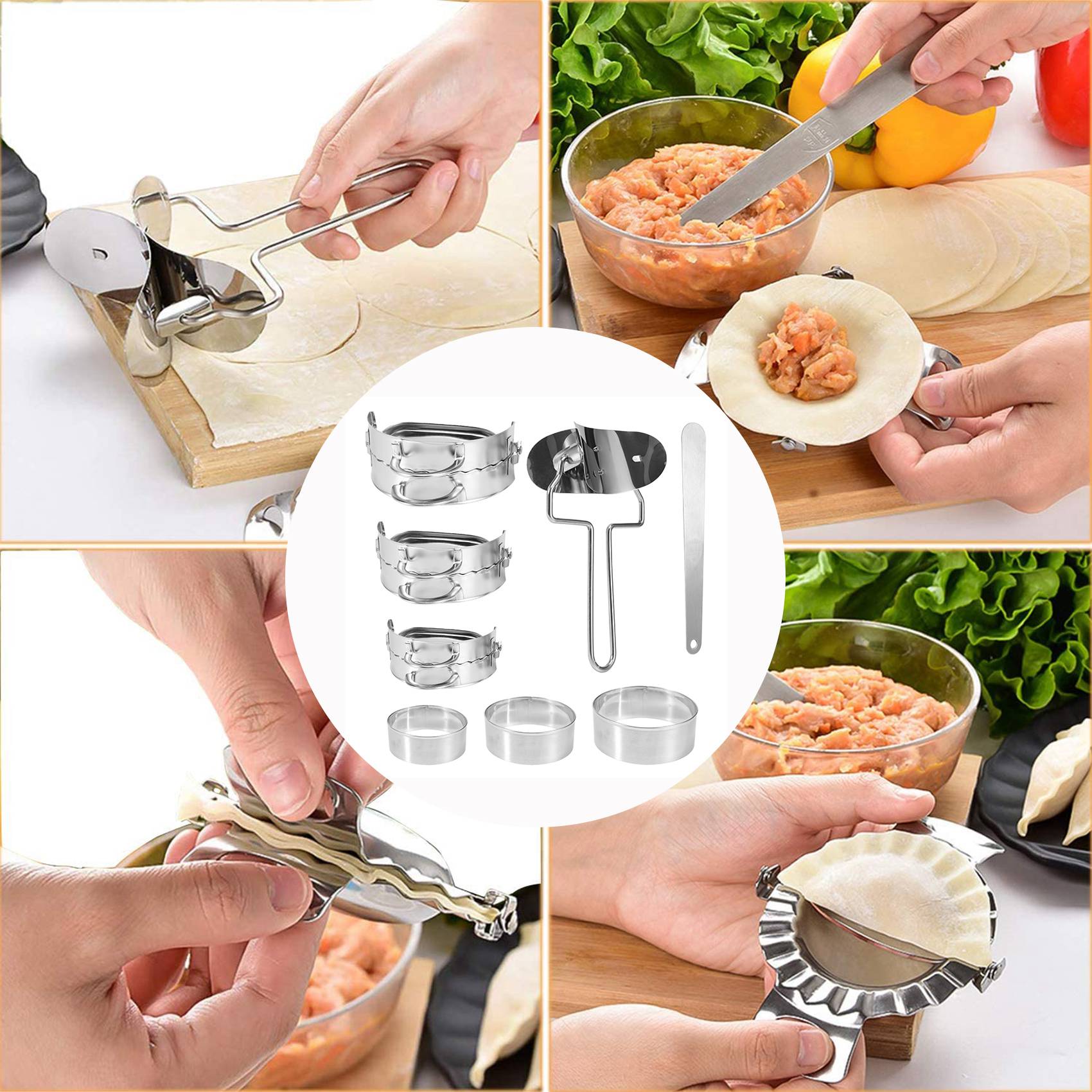 Gyoza Dumpling Maker - ABKW – Set da 8 pezzi