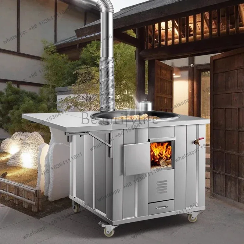 Home Cooking Heater - Stufe a legna in acciaio inossidabile