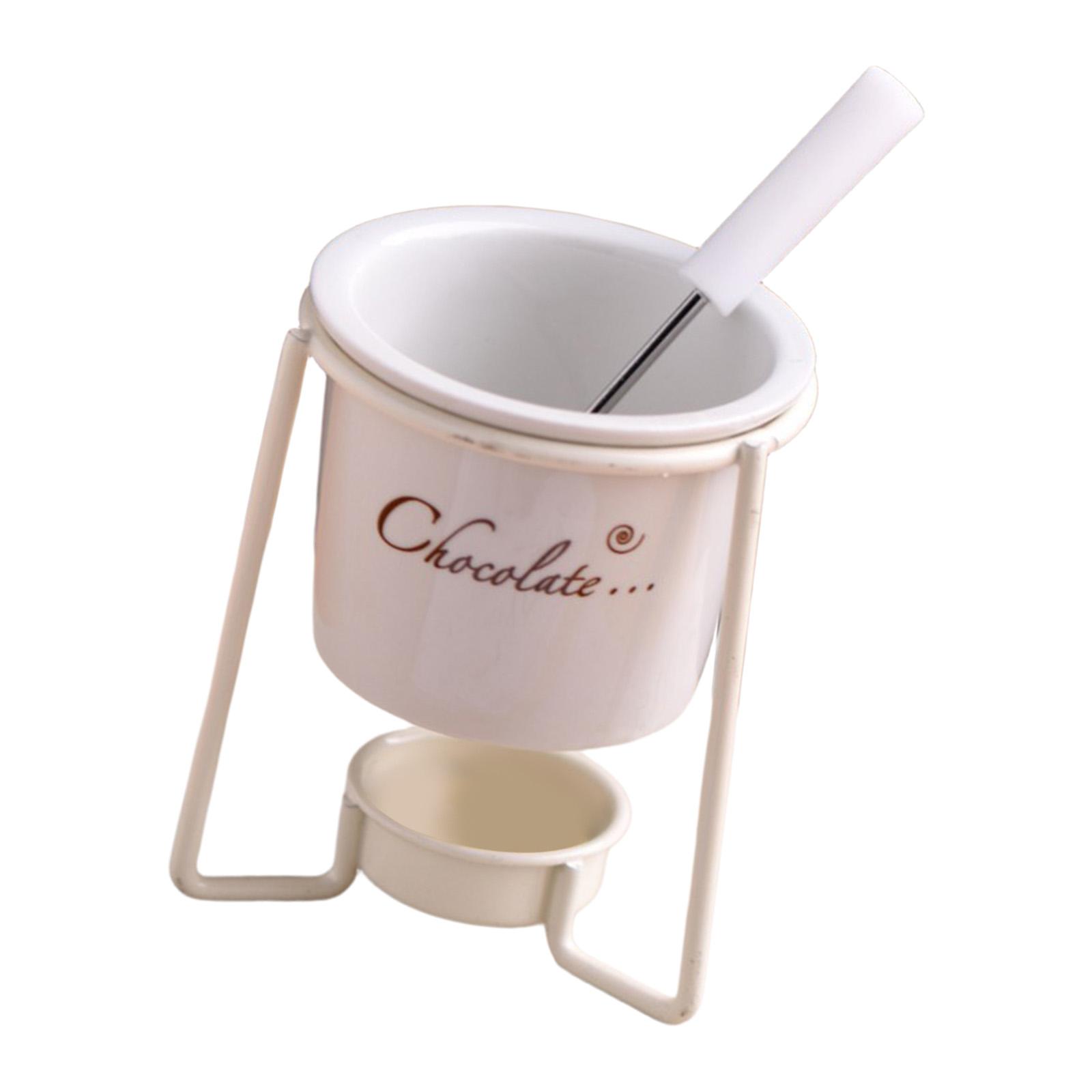 Home Cooking Heater - Kit per fonduta in porcellana con